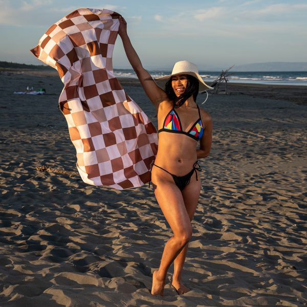 Boho Browns Travel Towel - Image 4