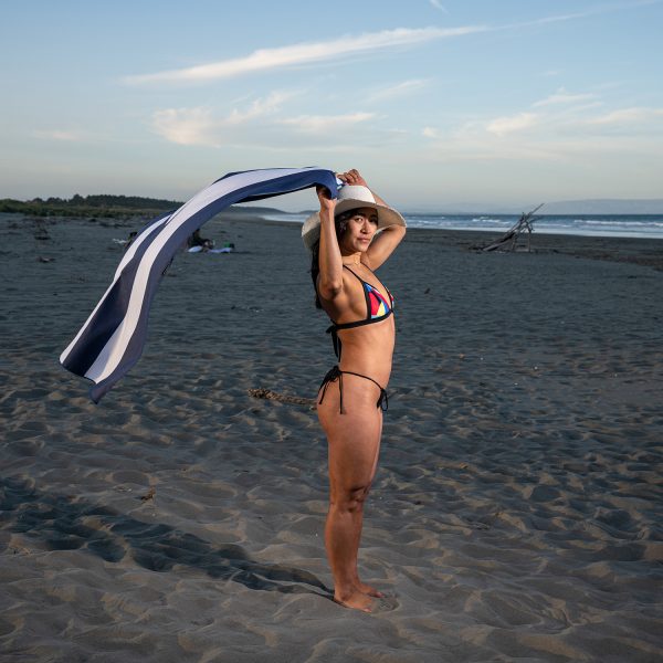 Midnight Blue Travel Towel - Image 2