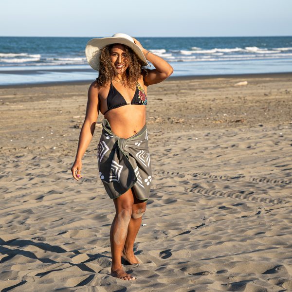 Patterned Harmony Travel Towel