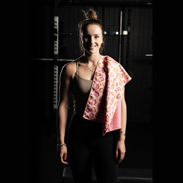 Pink Safari Sweat Towel - Image 4